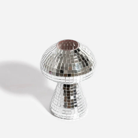 L´expressionist Vase “Disco Champignon” 12 cm | Glänzende Pilz Vase | L’expressionist