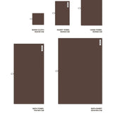 BONGUSTA Badetuch „Naram Coffee 70×140 cm“ | Warm & hochwertig | BONGUSTA