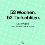 Tischkalender „Demotivierender Tischkalender 2027“ | 52 Wochen | Schlechte Karten
