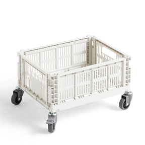 HAY Rollen für Faltbox Medium | Flexibles Zubehör | HAY