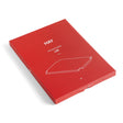 HAY Deckel „Faltbox Medium Red“ (Stahl) | Knalliger Kontrast | HAY