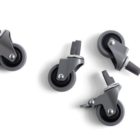 HAY Rollen für Faltbox Medium | Flexibles Zubehör | HAY