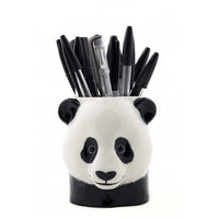 Quail Ceramics Stiftbecher Quail Ceramics "Panda" | Schwarz-Weiß & Niedlich