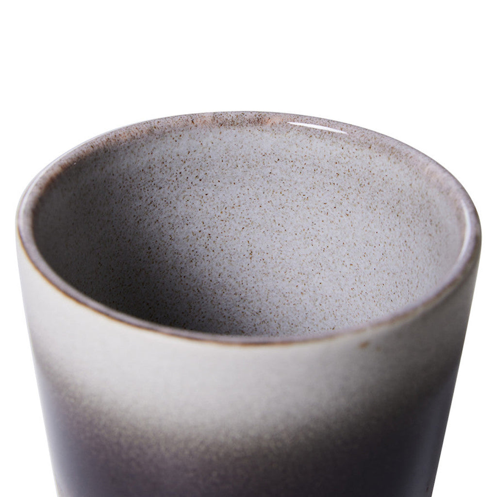 HKliving Latte Tasse HKliving "70s Ceramics Bomb" | 280ml Steingut-Tasse im Retro-Design