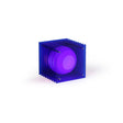 BANG Leuchte BANG “LOP Small Square Blue” | Kleine Lampe in Blau