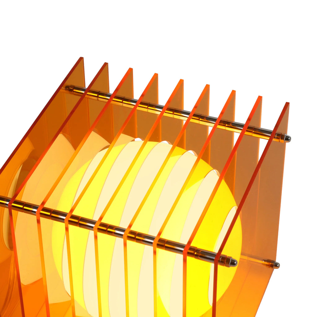 BANG Leuchte BANG “LOP Small Square Orange” | Kompakte Lampe in Orange