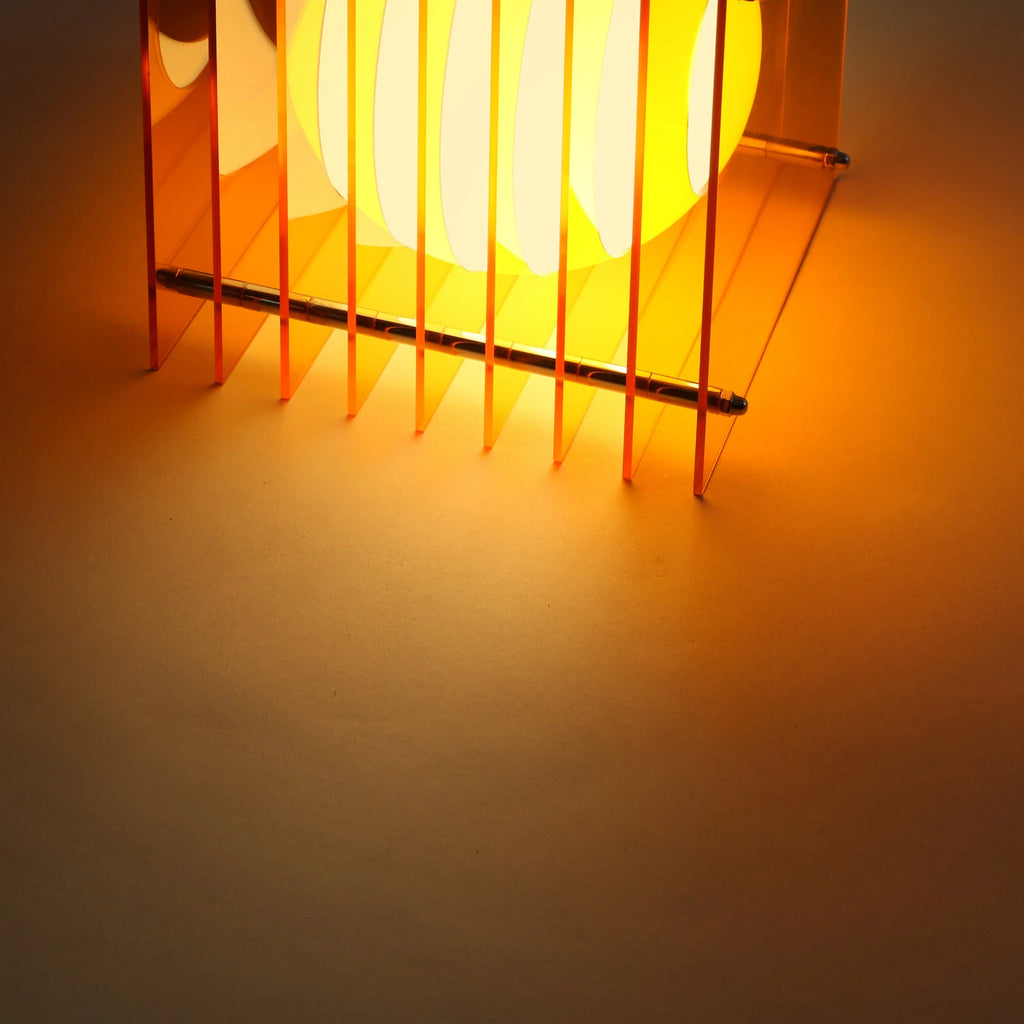 BANG Leuchte BANG “LOP Small Square Orange” | Kompakte Lampe in Orange