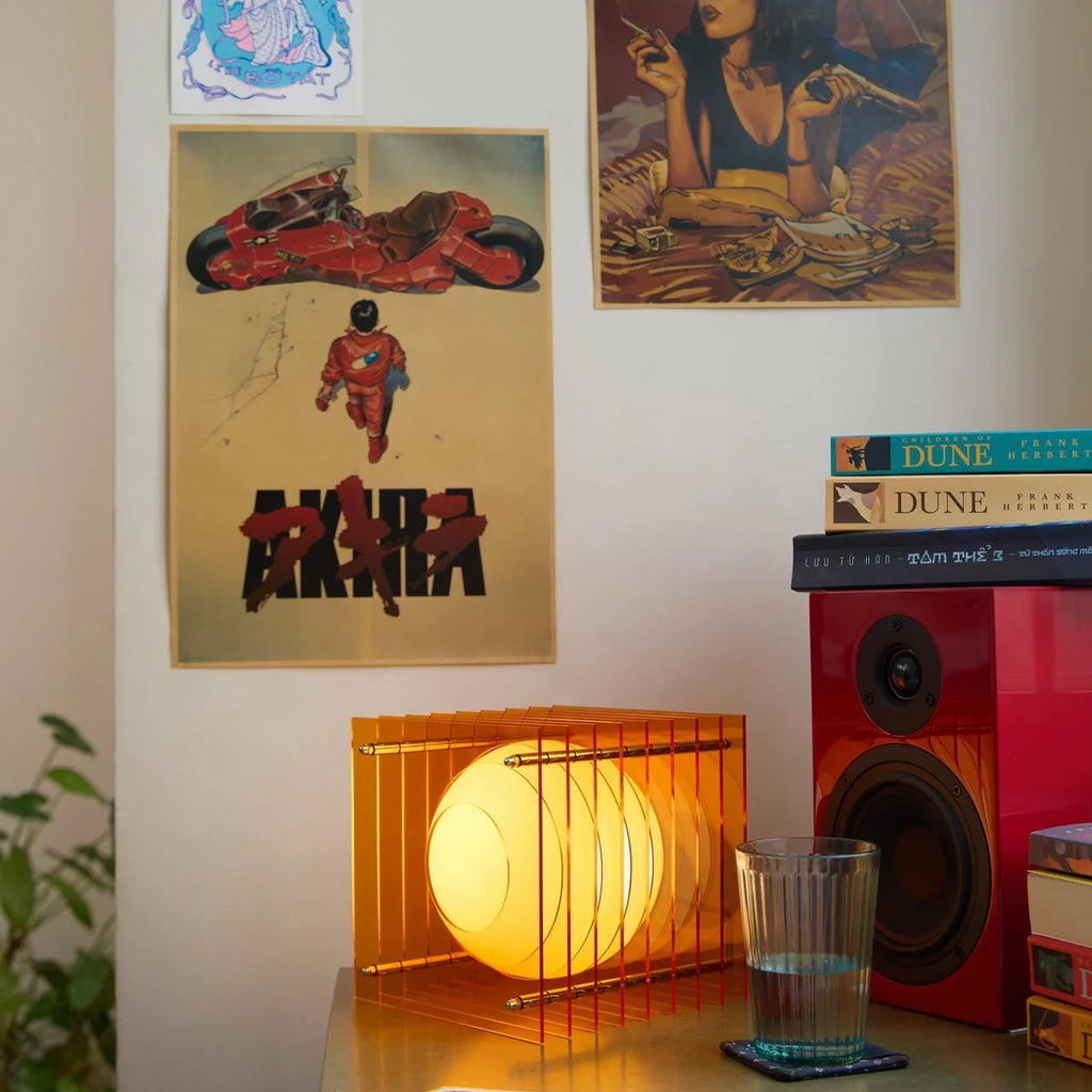 BANG Leuchte BANG “LOP Small Square Orange” | Kompakte Lampe in Orange
