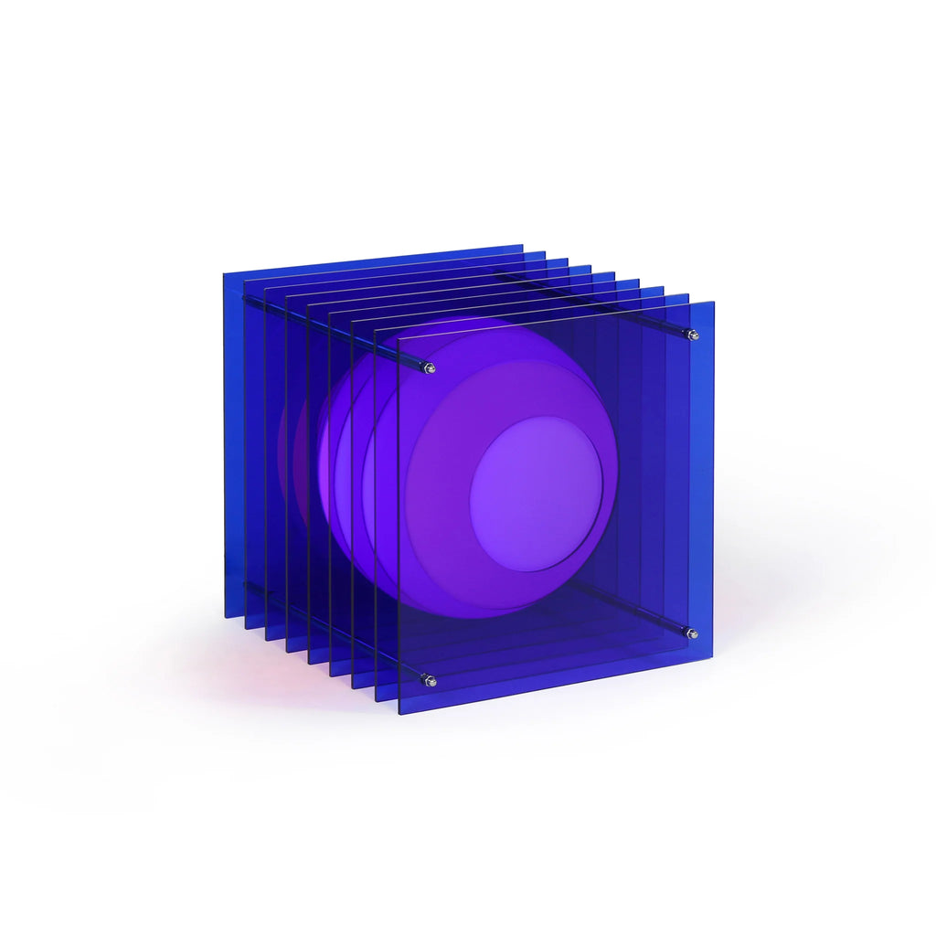 BANG Leuchte BANG “LOP Big Square Blue” | Design-Lampe in Blau