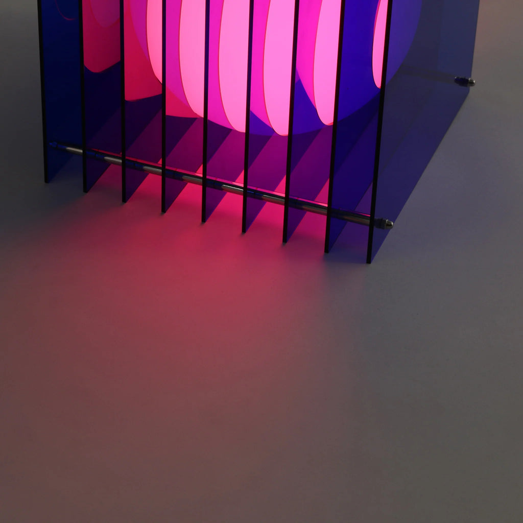BANG Leuchte BANG “LOP Big Square Blue” | Design-Lampe in Blau