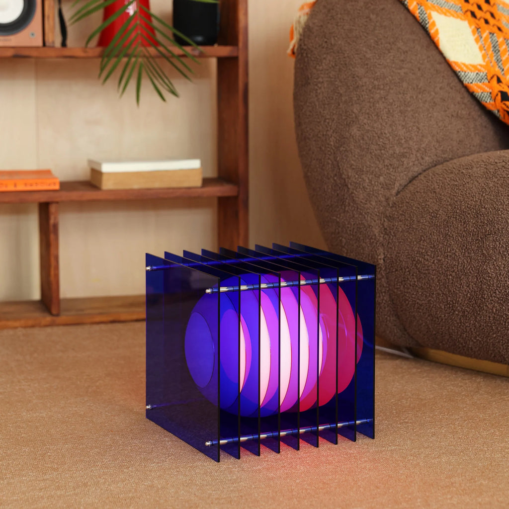 BANG Leuchte BANG “LOP Big Square Blue” | Design-Lampe in Blau