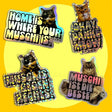 DVxING THINGS Sticker Set „Deluxe Muschi Bundle“ | Freche Katzen Sticker | DVxING THINGS