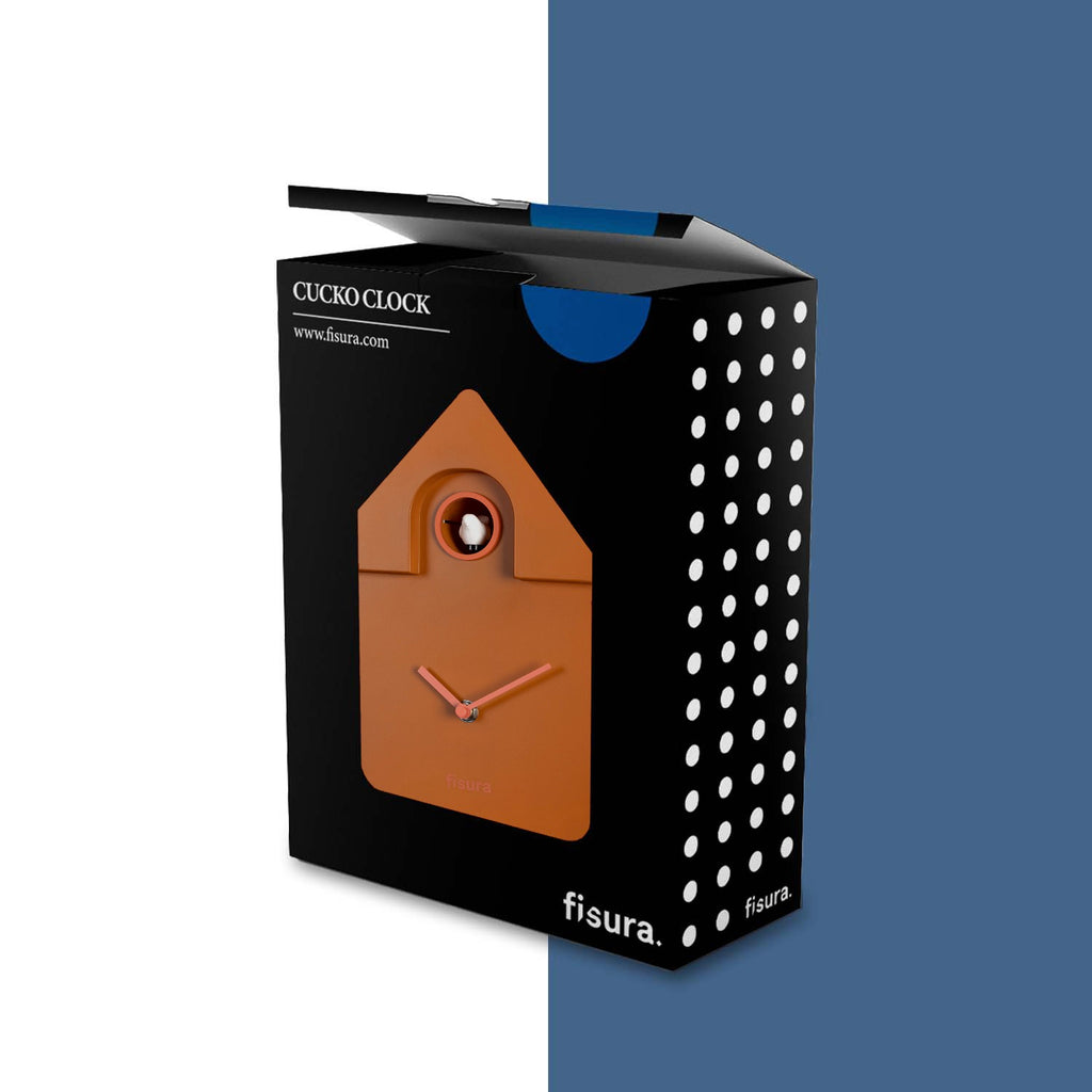 Fisura Uhr Fisura "Cuckoo Clock" | Terracotta | Retro & Modern