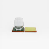 Table Machine Untersetzer “Tile” 4 Stk. Yellow & Orange | 4er-Set | Table Machine