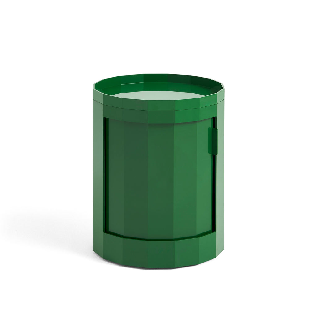 HAY Container „Facet Cabinet Low Spinach Green“ | Statement fürs Zuhause | HAY