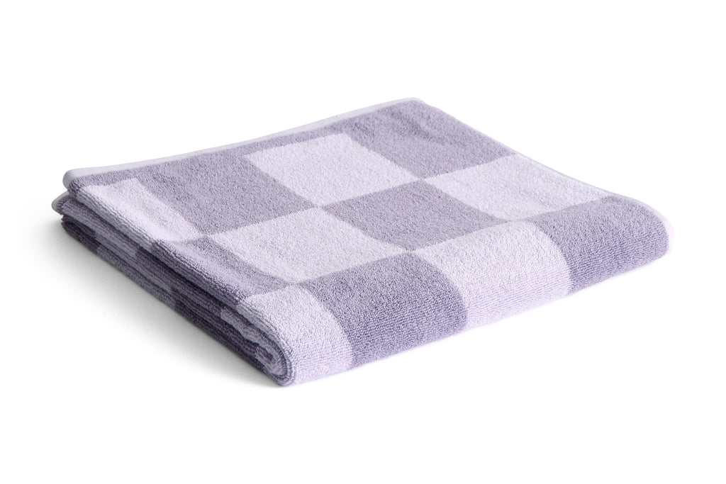 HAY Handtuch „Check Lavender 50×90 cm“ | Für Bad & Gäste | HAY