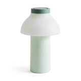 HAY Tischleuchte „PC Portable Lamp Soft Mint“ | Helles Designobjekt | HAY