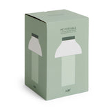 HAY Tischleuchte „PC Portable Lamp Soft Mint“ | Helles Designobjekt | HAY