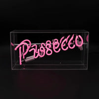 Locomocean Acrylic Box Neon „Prosecco Pink“ | Locomocean | Neon Box für stilvolle Akzente