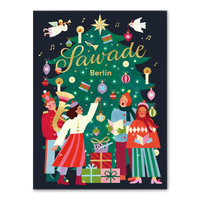 Sawade Adventskalender Sawade “Tannenbaum alkoholfrei” | Edler Pralinenkalender