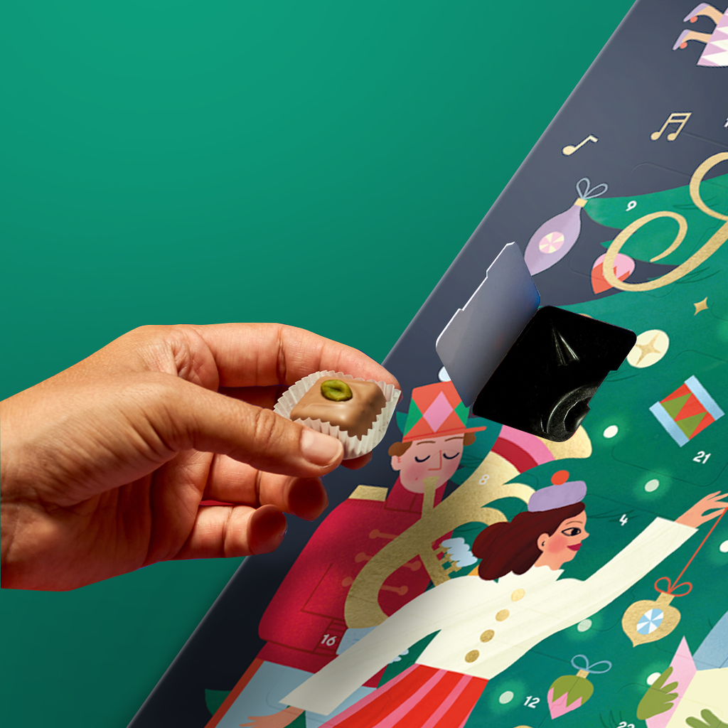 Sawade Adventskalender Sawade “Tannenbaum alkoholfrei” | Edler Pralinenkalender