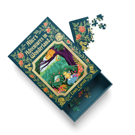 Ohh Deer Puzzle “Alice's Adventures in Wonderland” 99 Teile | Mini Puzzle | Ohh Deer