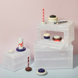 Studio About Aufbewahrungsbox “Large” Transparent | Stapelbare Box | Studio About