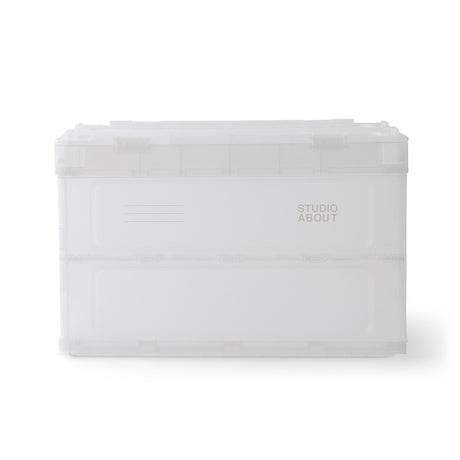 Studio About Aufbewahrungsbox “Large” Transparent | Stapelbare Box | Studio About