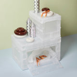Studio About Aufbewahrungsbox “Small” Transparent | Stapelbare Box | Studio About