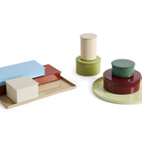 HAY Aufbewahrungsdose „Modular Round Wide Container“ | Bordeaux | HAY