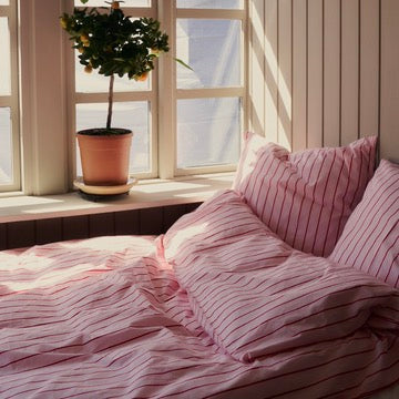 BONGUSTA Kissenbezug “Baby Pink & Ski Patrol” 80×80cm | BONGUSTA