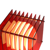 BANG Leuchte “Square Small” Red | Quadratisch & leuchtend | BANG