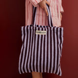 BONGUSTA Tasche „Naram Totebag Wine & Lavender Blue“ | Leicht & unkompliziert | Bongusta