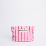 BONGUSTA Kulturbeutel „Naram Baby Pink & Sky Patrol“ | Rosa-Rot-Kombi | Bongusta