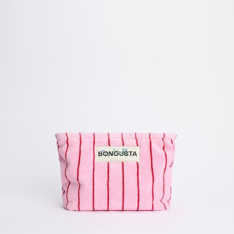 BONGUSTA Kulturbeutel „Naram Baby Pink & Sky Patrol“ | Rosa-Rot-Kombi | Bongusta