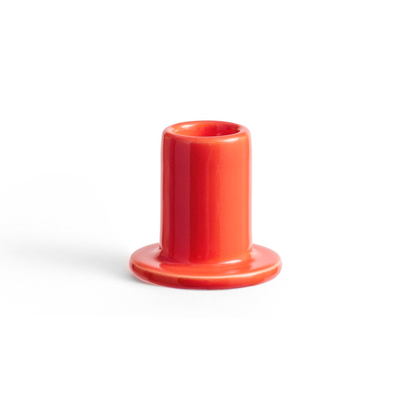 HAY Kerzenhalter „Tube Small Warm Red“ | Farbiger Akzent | HAY