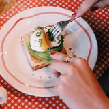 anna & nina Frühstücksteller „Oeuf“ | Frühstück mit Augenzwinkern | anna & nina