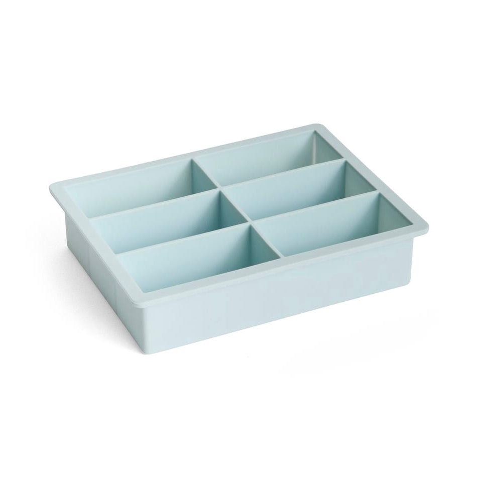 HAY Eiswürfelform „Square XL Light Blue“ | Für große Würfel | HAY