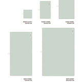 BONGUSTA Badetuch „Naram Silver Sage 70×140 cm“ | Zeitlos & sanft | BONGUSTA