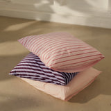 BONGUSTA Kissenbezug “Wine & Lavender Blue” 80×80cm | BONGUSTA