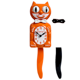 Kit-Cat Clock Wanduhr „Kit Cat Clock Orange Harvest“ | Vintage Style | Kit-Cat Clock