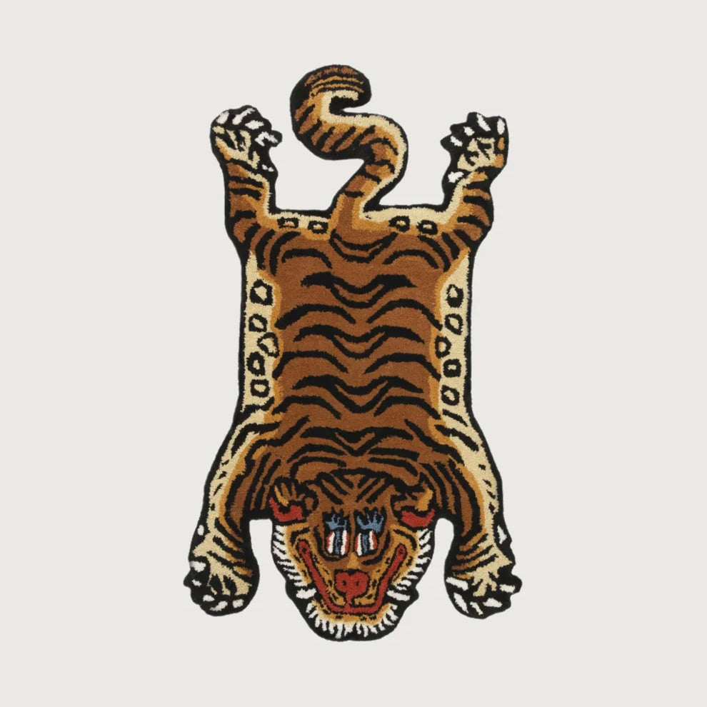 BONGUSTA Teppich „Tiger Rug Baby“ | Verspielt & tierisch süß | BONGUSTA