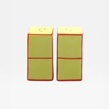 Table Machine Salz- und Pfefferstreuer “Tile” Yellow & Orange | 2er-Set | Table Machine