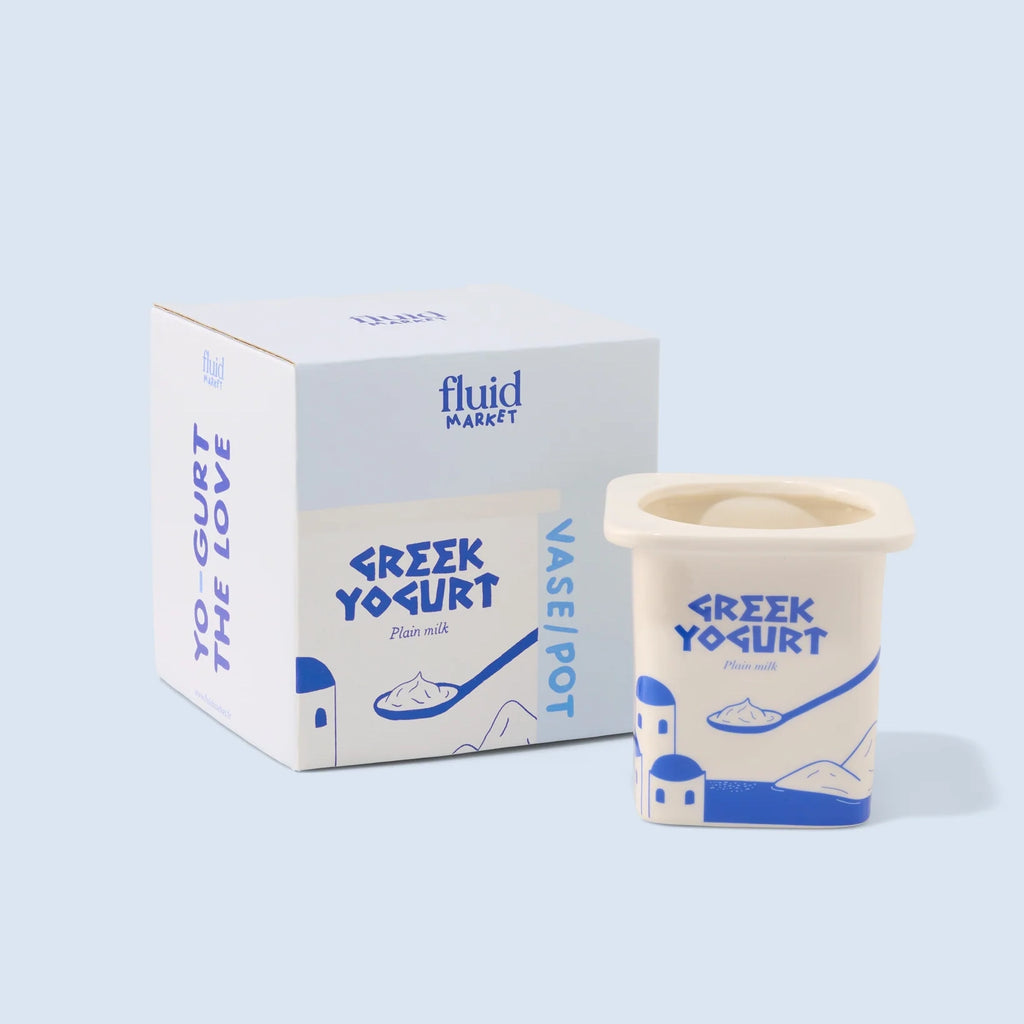 Fluid Market Vase “Greek Yogurt” | Skulptural & stylisch | Fluid Market