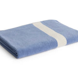 HAY Badelaken „Stripe Dusty Blue“ 100x150cm | Skandinavisch | HAY