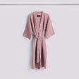 HAY Bademantel „Waffle Bathrobe Stripe Cool Pink“ | Modern Spa | HAY