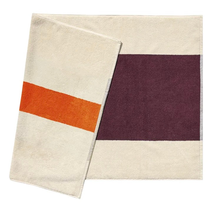 SUITE702 Badematte „Bordeaux-Orange“ (50x80cm) | SUITE702 | Farbige Badematte