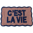 Kersten BV Badematte “C’est la Vie” 50 x 80 cm | Lockeres Statement | Kersten BV