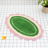 Tarta Gelatina Badematte “Carmen” Green | Weiche Baumwollmatte | Tarta Gelatina