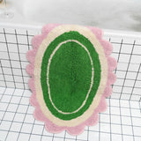 Tarta Gelatina Badematte “Carmen” Green | Weiche Baumwollmatte | Tarta Gelatina